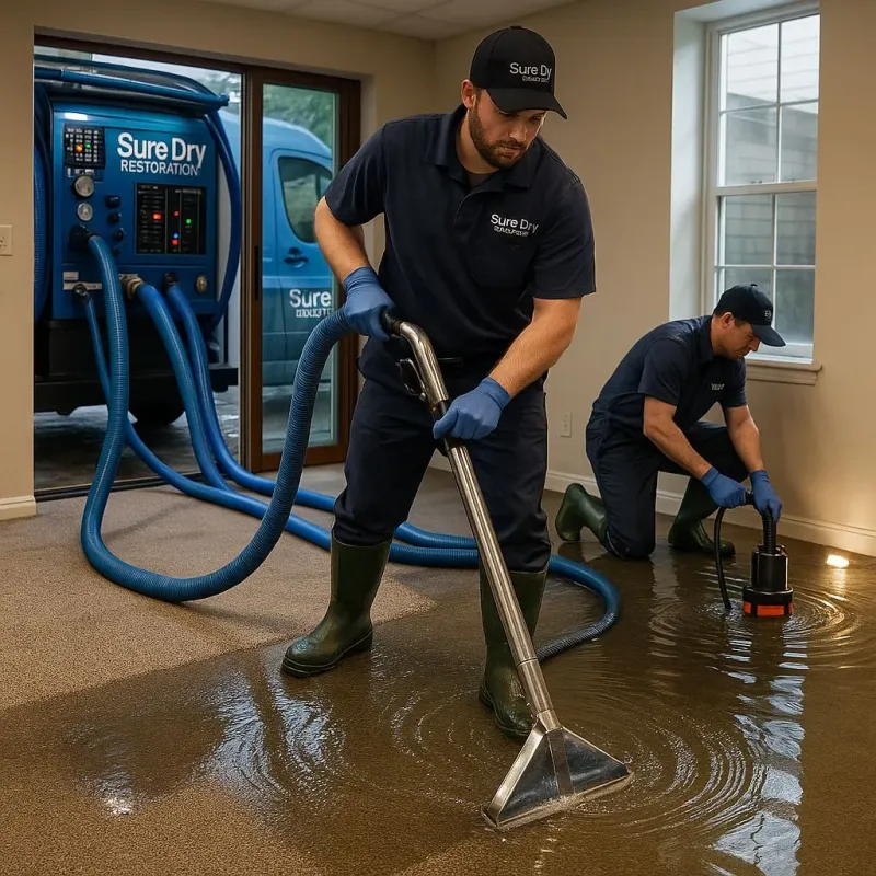 Water Extraction and Removal process in Coral Gables, FL